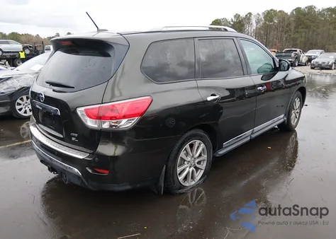 2015 Nissan Pathfinder Sl z USA, uszkodzony, nr VIN 5N1AR2MMXFC719276